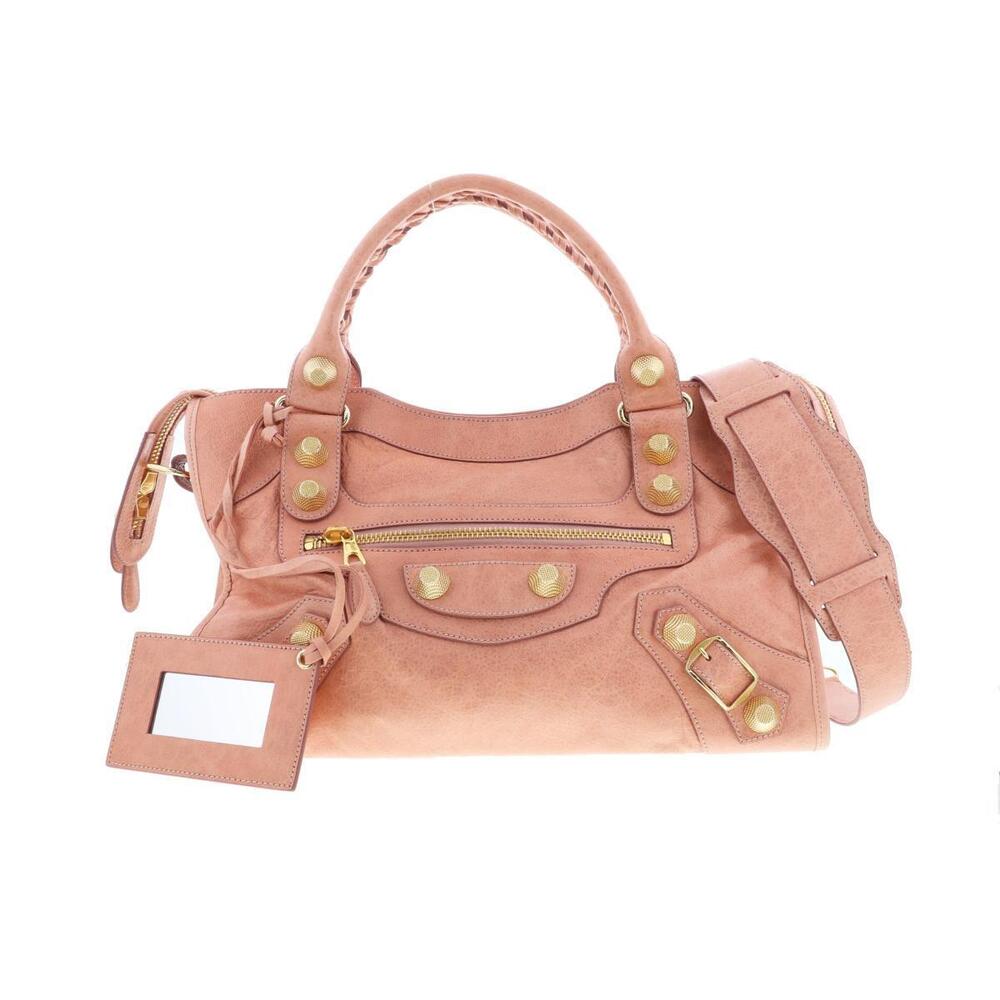 BALENCIAGA Shoulder Bag Pink Messenger The Town